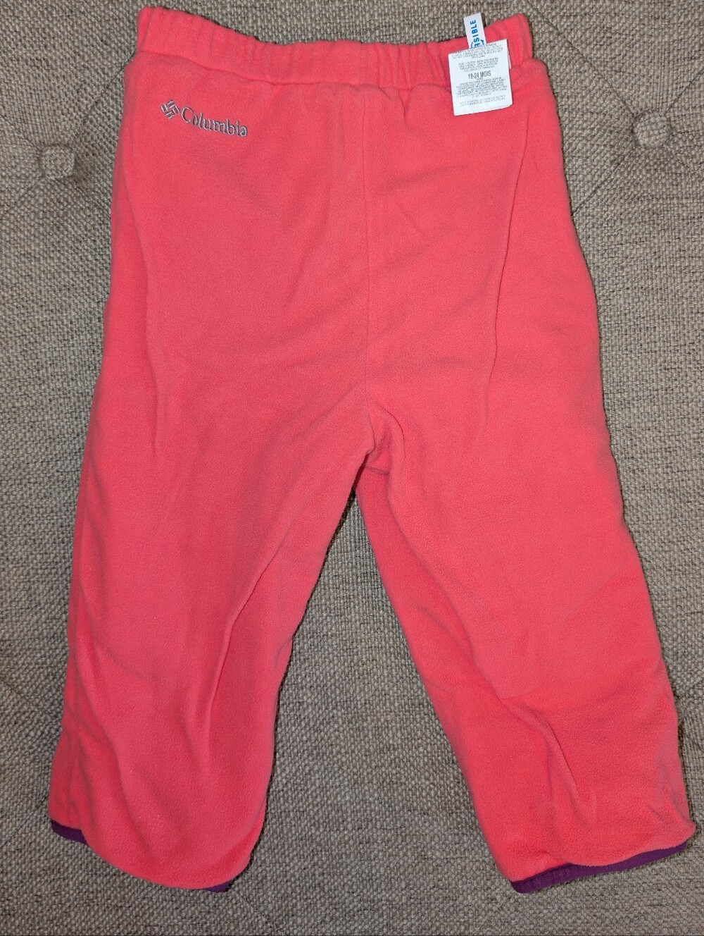 Columbia Girls 18-24 Months Reversible Snow pants - Picture 4 of 4